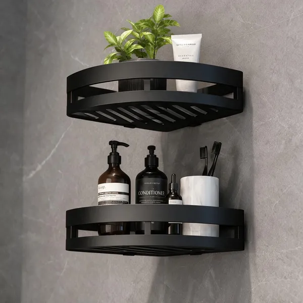 Metal_Modern_Plain_Corner_Bathroom_Shelf_Pack_Of_2