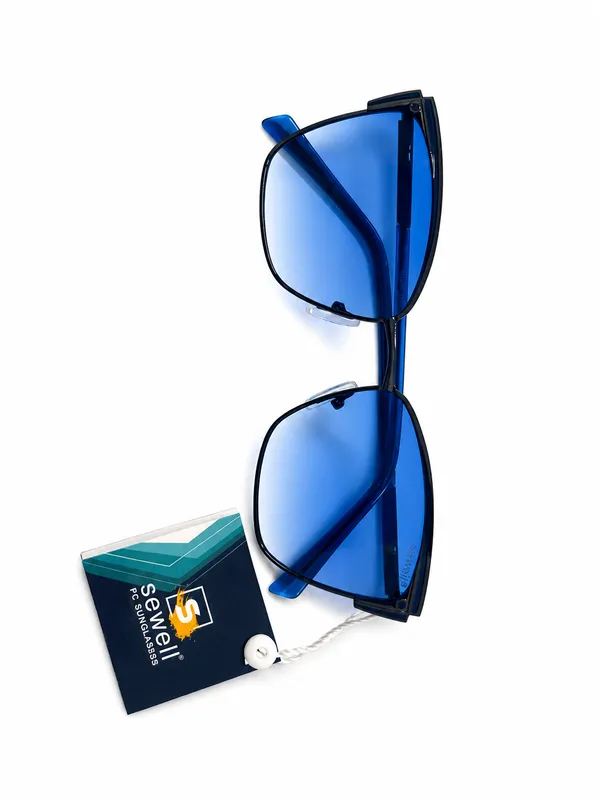 Sewell_Blue_Gradient_Square_Sunglasses