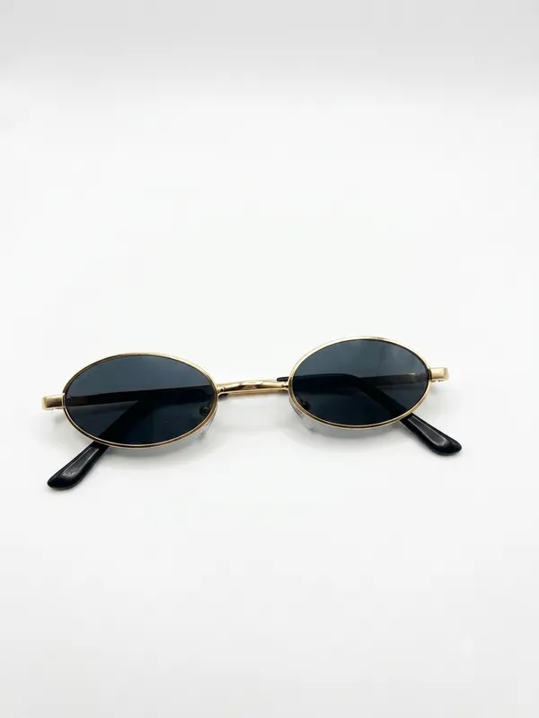 Gold_Tone_Oval_Frame_Black_Sunglasses