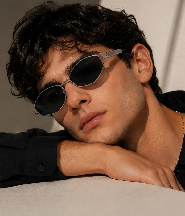 Black_Lens_Silver_Frame_Sunglasses_for_Men