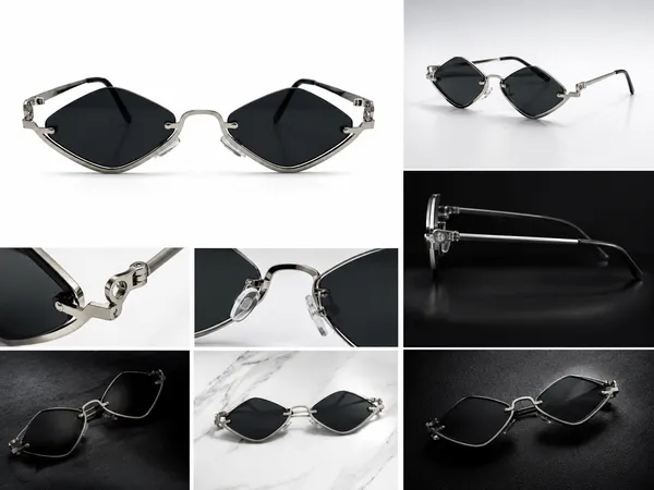 Black_Geometric_Metal_Frame_Sunglasses