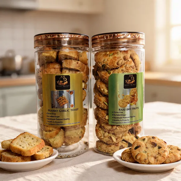 Pranky_Garlic_Toast_And_Rajsi_Dry_Fruits_Cookies_Combo