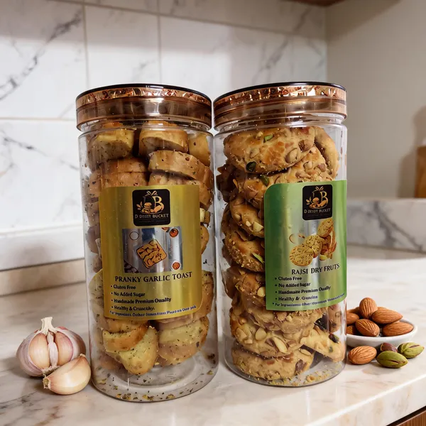 Pranky_Garlic_Toast_And_Rajsi_Dry_Fruits_Cookies_Combo