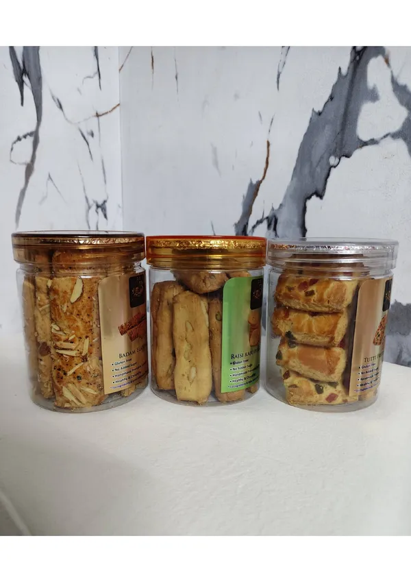 Rajsi_Kaju_Pista_Badam_Elaichi_And_Tutty_Fruity_Cookies_Trio
