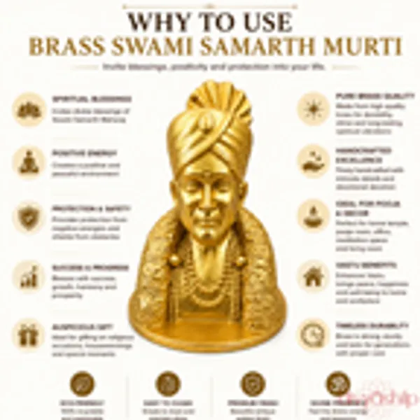 Gajanan_Maharaj_Ji_Brass_4_Inch