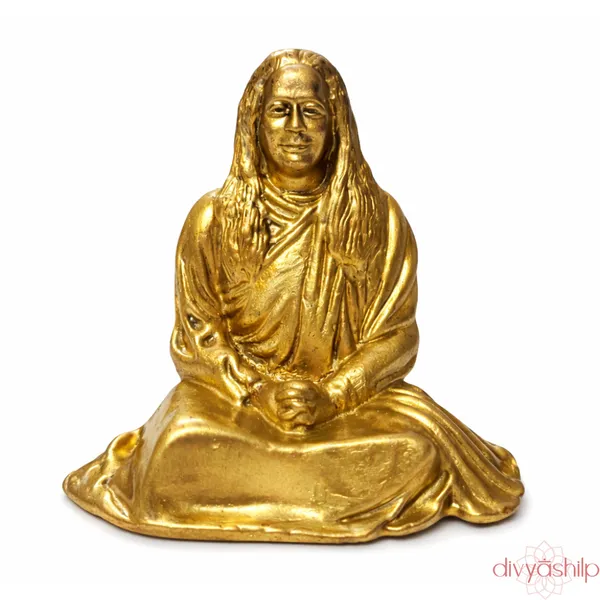 Gold_Paramahansa_Yogananda_Brass_Seated_Meditative_Idol_For_Home_Decor