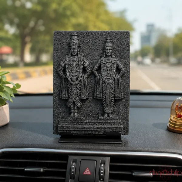 Black_Vitthal_Rukmini_Stone_Idol_For_Home_Decor