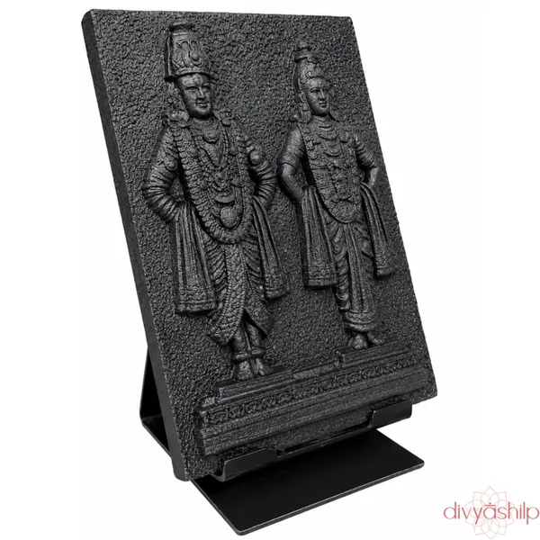 Black_Vitthal_Rukmini_Stone_Idol_For_Home_Decor