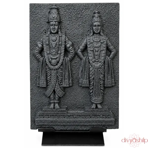 Black_Vitthal_Rukmini_Stone_Idol_For_Home_Decor