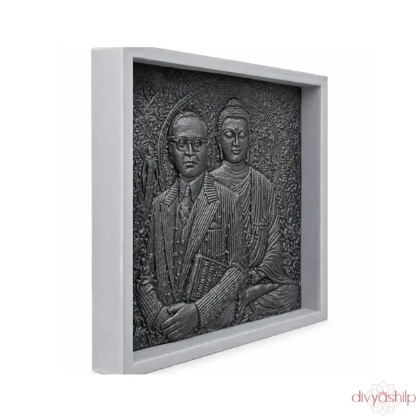 Dr_B_R_Ambedkar_With_Gautam_Buddha_Ji_Stone_3_Inch