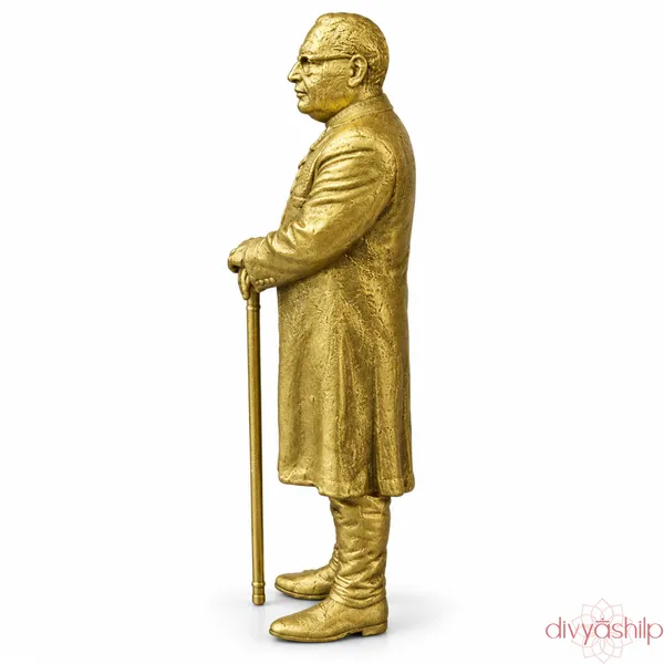 Gold_Dr._B.R._Ambedkar_with_stick_Resin_Idol_For_Home_Decor