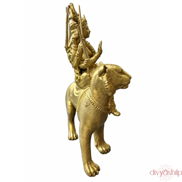 Gold_Durga_ji_Resin_Idol_For_Home_Decor