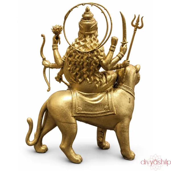 Gold_Durga_ji_Resin_Idol_For_Home_Decor