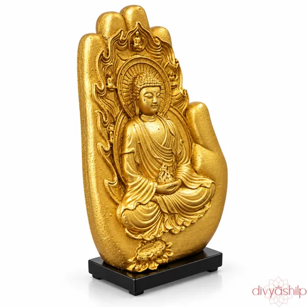 Gold_Gautam_Buddha_ji_Stone_Idol_For_Home_Decor