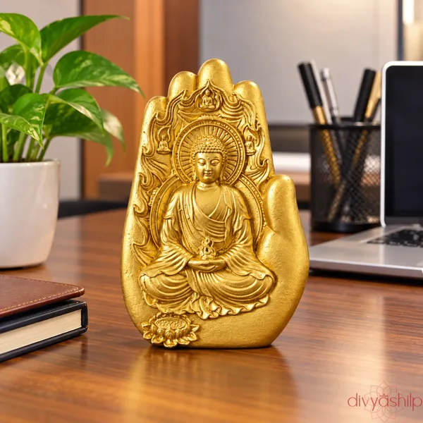 Gold_Gautam_Buddha_ji_Stone_Idol_For_Home_Decor