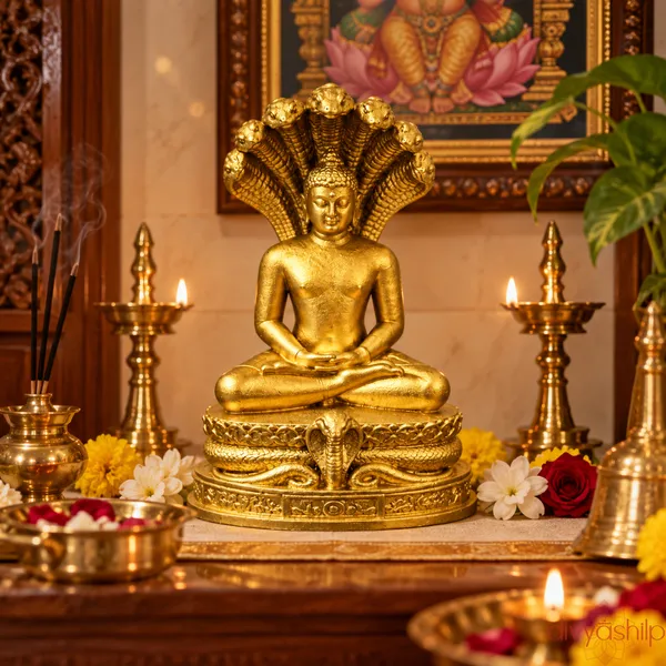 Gold_Mahaveer_Swami_Resin_Idol_for_Home_Decor