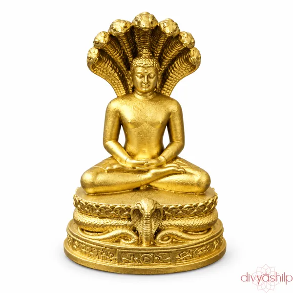Gold_Mahaveer_Swami_Resin_Idol_for_Home_Decor