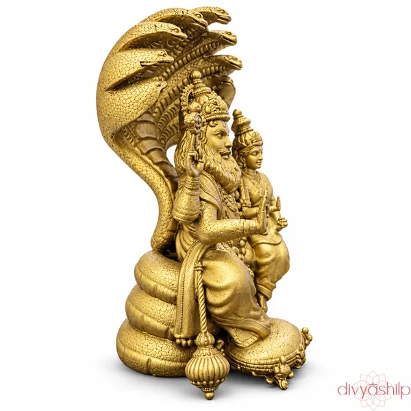 Gold_Narsimha_Resin_Idol_For_Home_Decor