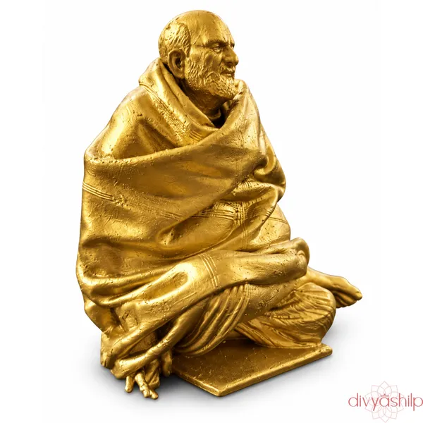 Gold_Neem_Karoli_Baba_Resin_Idol_For_Home_Decor