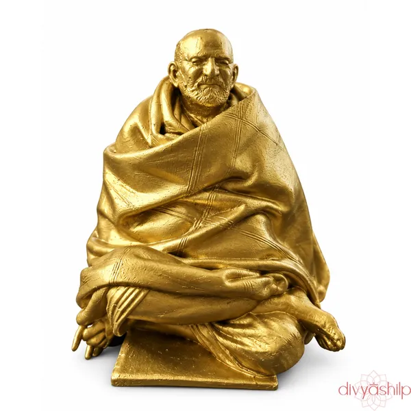 Gold_Neem_Karoli_Baba_Resin_Idol_For_Home_Decor