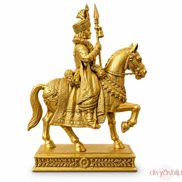 Gold_Ramdev_Baba_Resin_Idol_For_Home_Decor