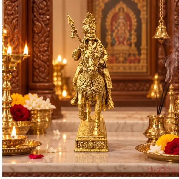 Gold_Ramdev_Baba_Resin_Idol_For_Home_Decor