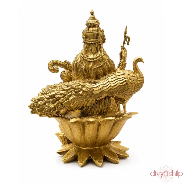 Gold_Saraswatiji_Resin_Idol_for_Home_Decor