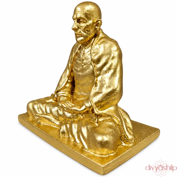 Gold_Swami_Samarthji_Resin_Idol_for_Home_Decor