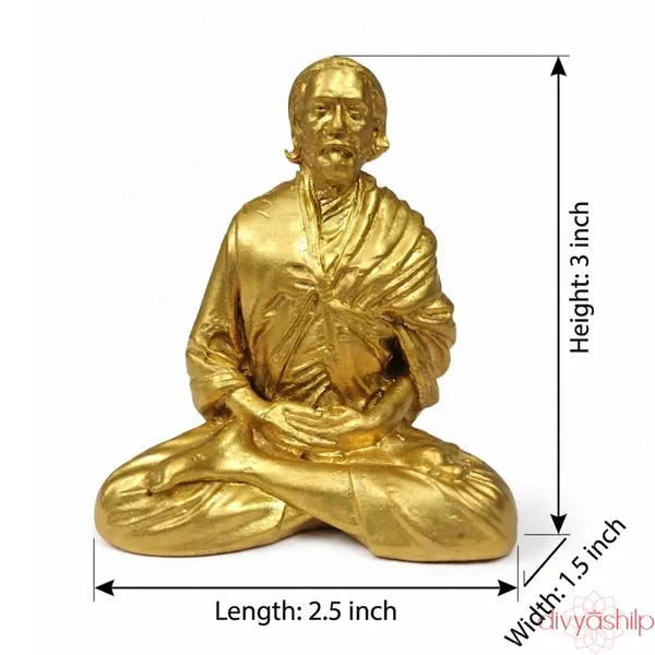 Gold_Sri_Yukteswar_Giri_Brass_Meditative_Seated_Idol_For_Home_Decor