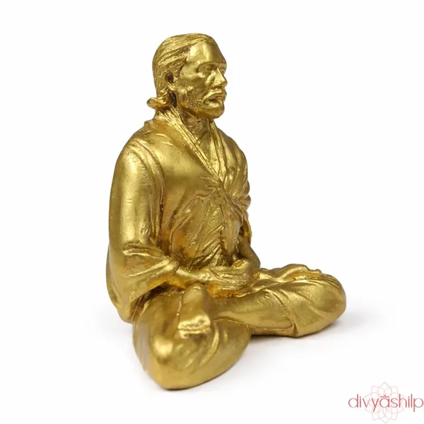 Gold_Sri_Yukteswar_Giri_Brass_Meditative_Seated_Idol_For_Home_Decor