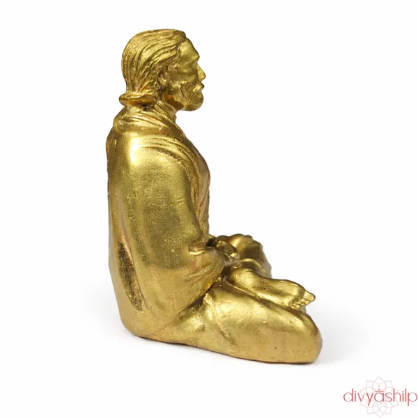 Gold_Sri_Yukteswar_Giri_Brass_Meditative_Seated_Idol_For_Home_Decor