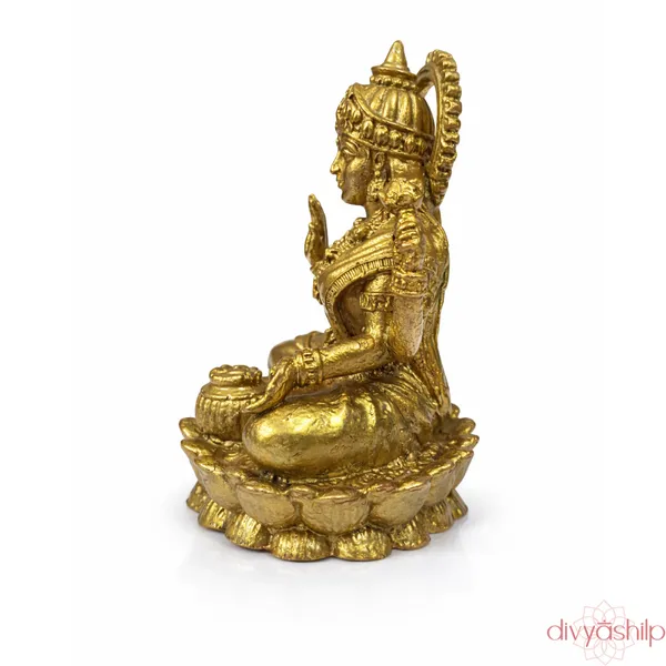Gold_Lakshmi_Ji_Brass_Seated_On_Lotus_Finish_Idol_For_Home_Decor