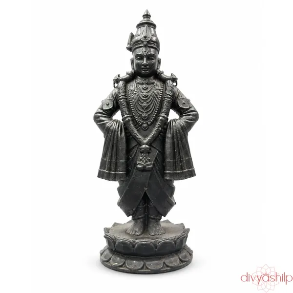 Black_Vitthal_Resin_Standing_Posture_Idol_For_Home_Decor