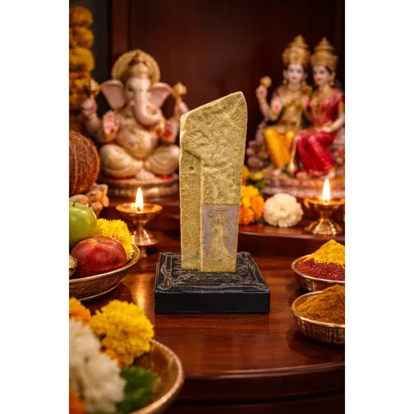 Gold_Shani_Dev_Aluminium_Finish_Idol_For_Home_Decor