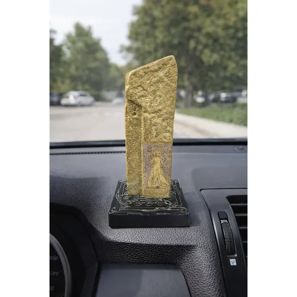 Gold_Shani_Dev_Aluminium_Finish_Idol_For_Home_Decor