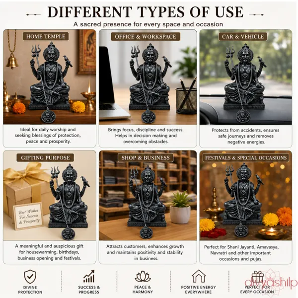 Black_Shani_Dev_Resin_Seated_Idol_For_Home_Decor