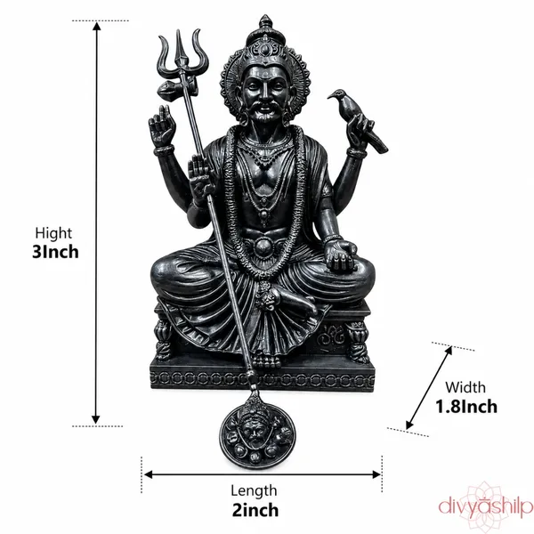 Black_Shani_Dev_Resin_Seated_Idol_For_Home_Decor