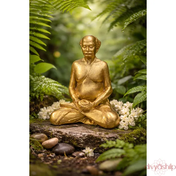Gold_Lahiri_Mahasaya_Brass_Meditation_Pose_Idol_For_Home_Decor