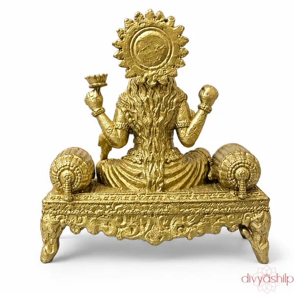 Gold_Lakshmi_Ji_Brass_Seated_With_Lotus_Idol_For_Home_Decor