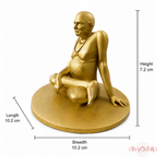 Shri_Gajanan_Maharaj_Ji_Resin_4_Inch