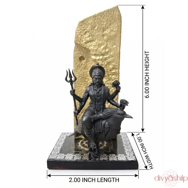Black_Shani_Dev_Aluminium_Finish_Idol_For_Home_Decor