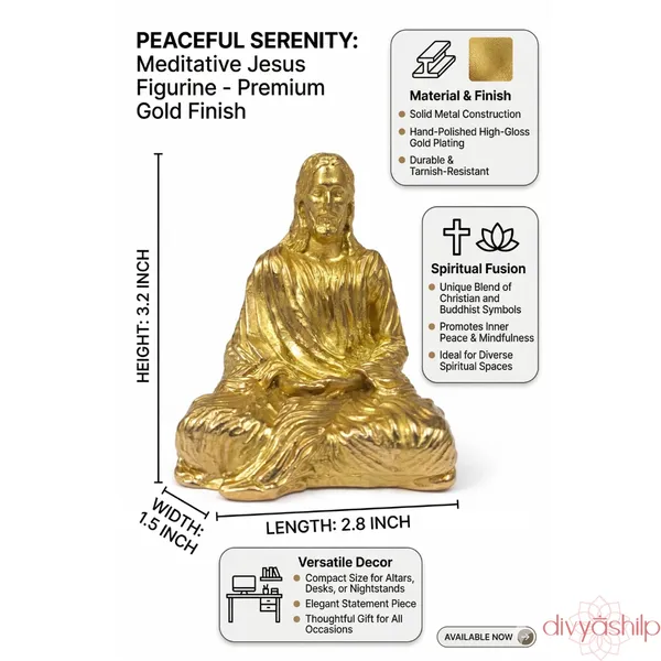 Gold_Jesus_Christ_Brass_Seated_Meditation_Idol_For_Home_Decor