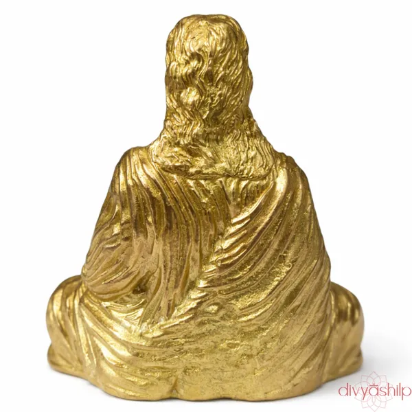 Gold_Jesus_Christ_Brass_Seated_Meditation_Idol_For_Home_Decor