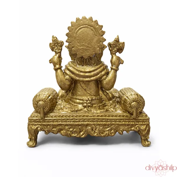 Gold_Resin_Ganesha_Idol_For_Home_Decor