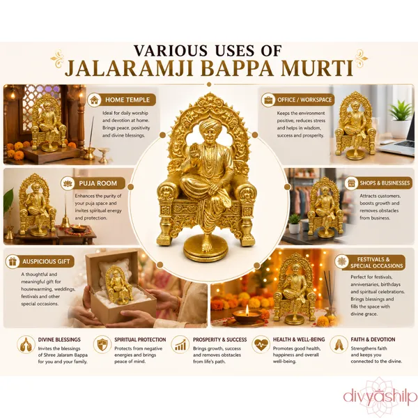 Gold_Jalaram_Bappa_Resin_Seated_Idol_For_Home_Decor