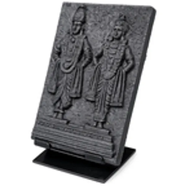Lord_Vitthal_And_Rukmini_Black_Stone_3inch