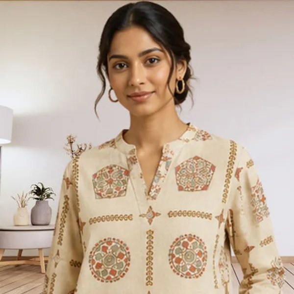 Beige_Cotton_Printed_Top_For_Women