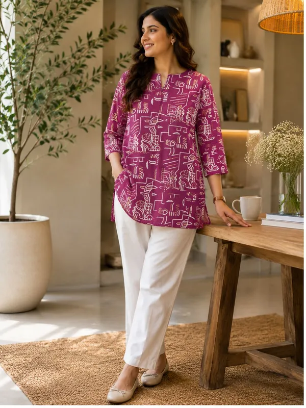 Casual_Womens_Shirt_Regular_Light_Purple_Stripe