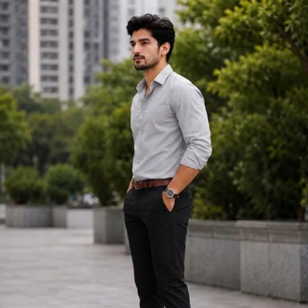 Grey_Cotton_Shirt_For_Men