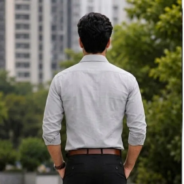 Grey_Cotton_Shirt_For_Men